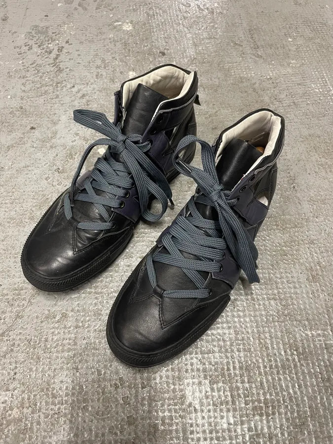 2000s Marithé + Francois Girbaud Dark Ninja Shoes (42eu/us8.5) bXYcaJU 2