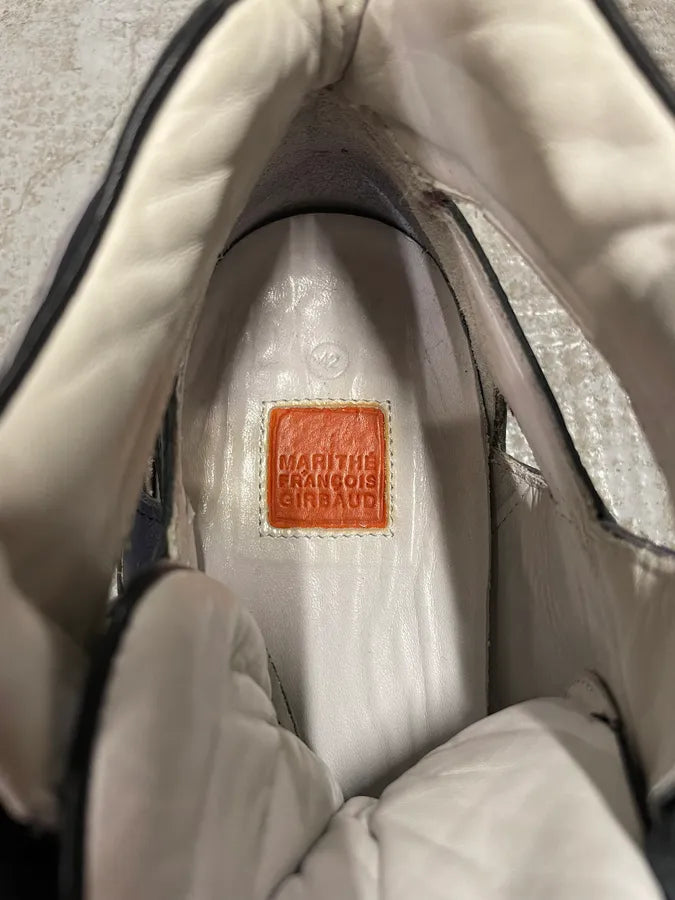 2000s Marithé + Francois Girbaud Dark Ninja Shoes (42eu/us8.5) bXYcaJU 8