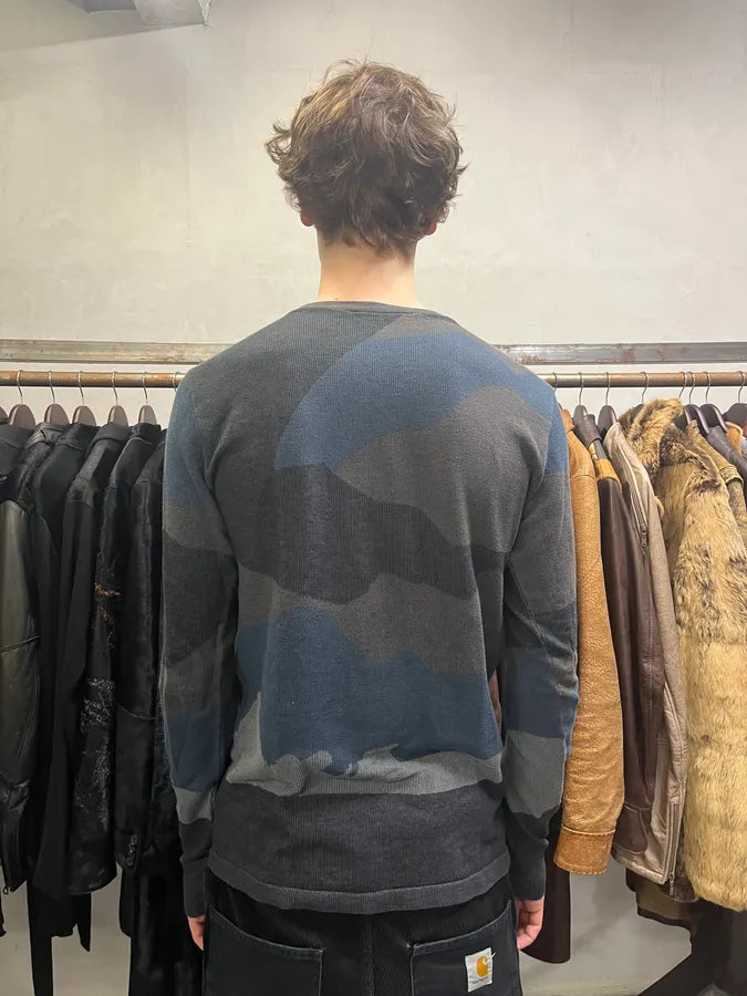 2000s Marithé + Francois Girbaud V-Neck Knit Modern Sweater THMHCLg 2