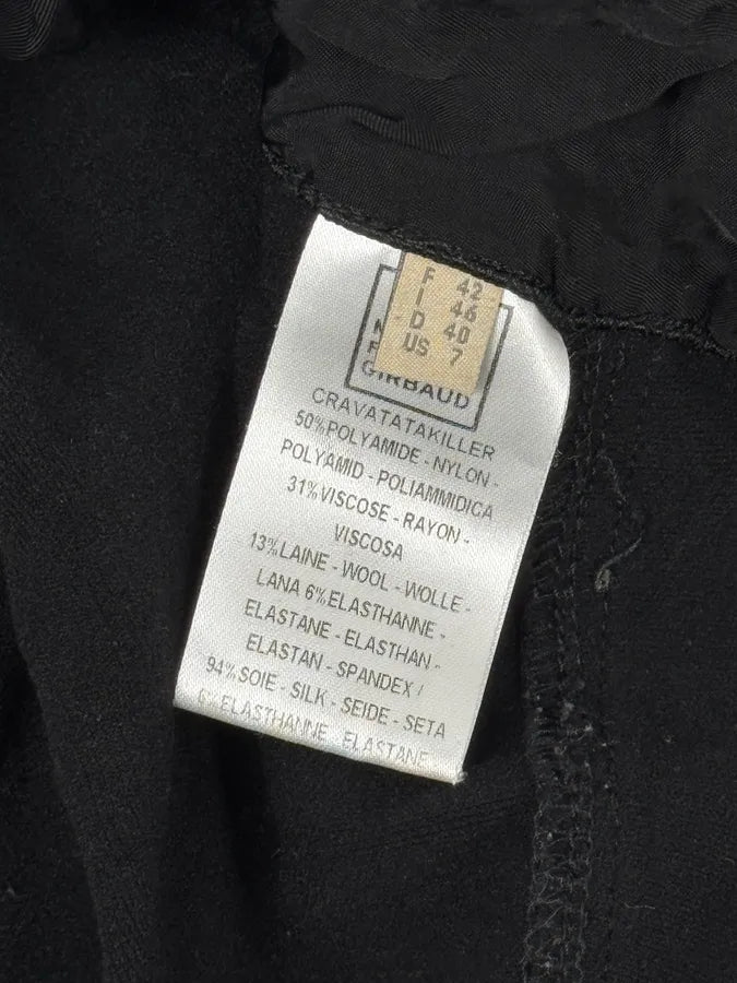 2000s Marithé + François Girbaud Abstract Black Jacket EsytqmC 8