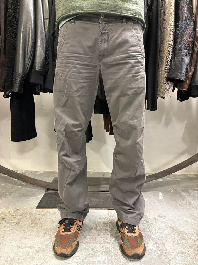 2000s Marithé + François Girbaud Anthracite Grey Signature Minimalist Straight Pants (M) gyXCJPD 2