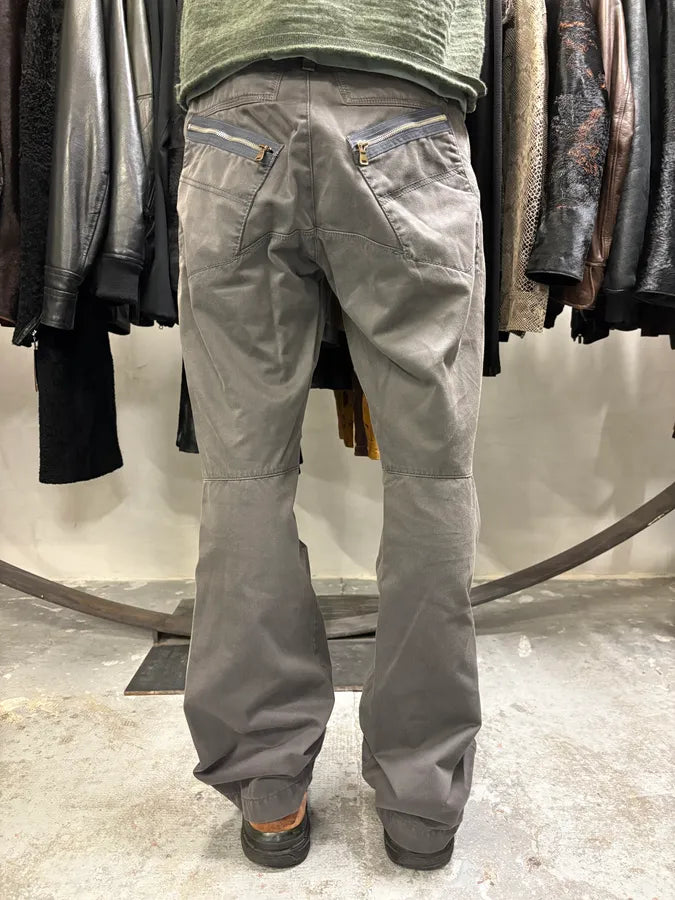 2000s Marithé + François Girbaud Anthracite Grey Signature Minimalist Straight Pants (M) gyXCJPD 3