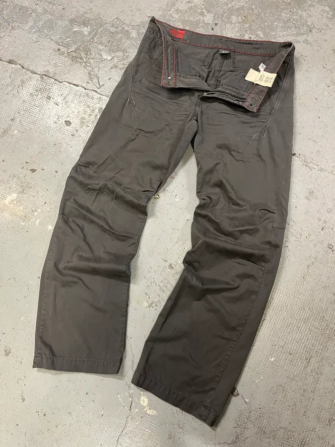 2000s Marithé + François Girbaud Anthracite Grey Signature Minimalist Straight Pants (M) gyXCJPD 5