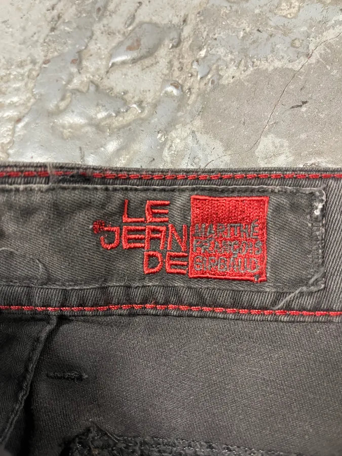 2000s Marithé + François Girbaud Anthracite Grey Signature Minimalist Straight Pants (M) gyXCJPD 7