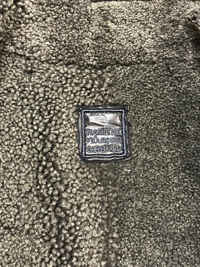 2000s Marithé + François Girbaud Asymmetrical Buttoned Leather Jacket ZKZoSOQ 10