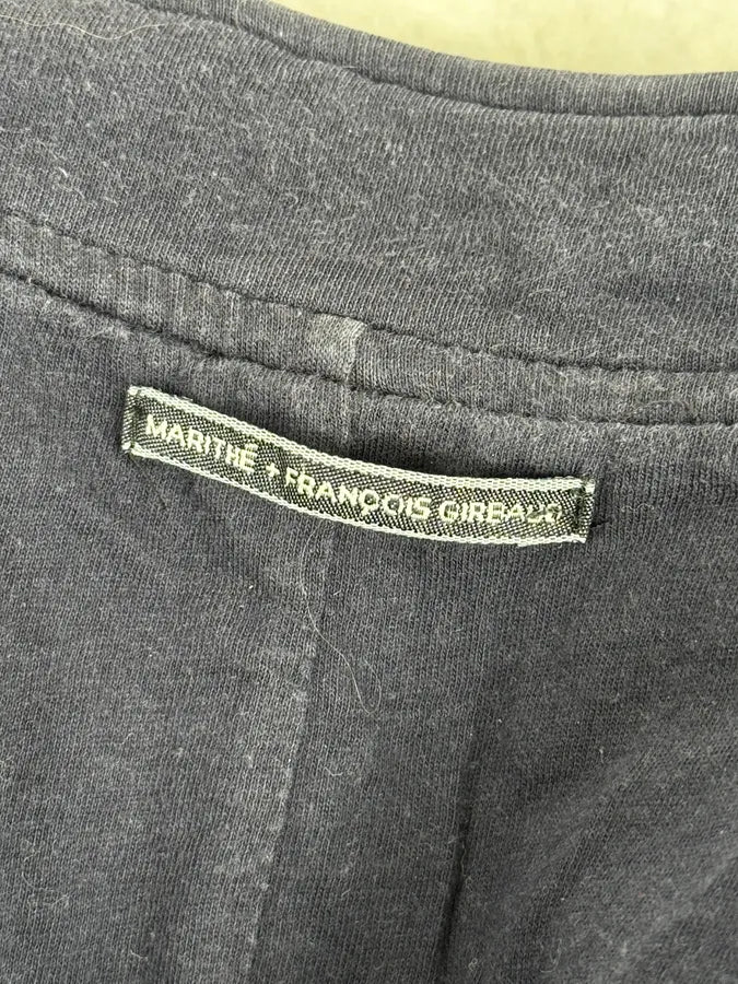 2000s Marithé + François Girbaud Asymmetrical Buttoned Navy Cardigan DIRXIyP 9