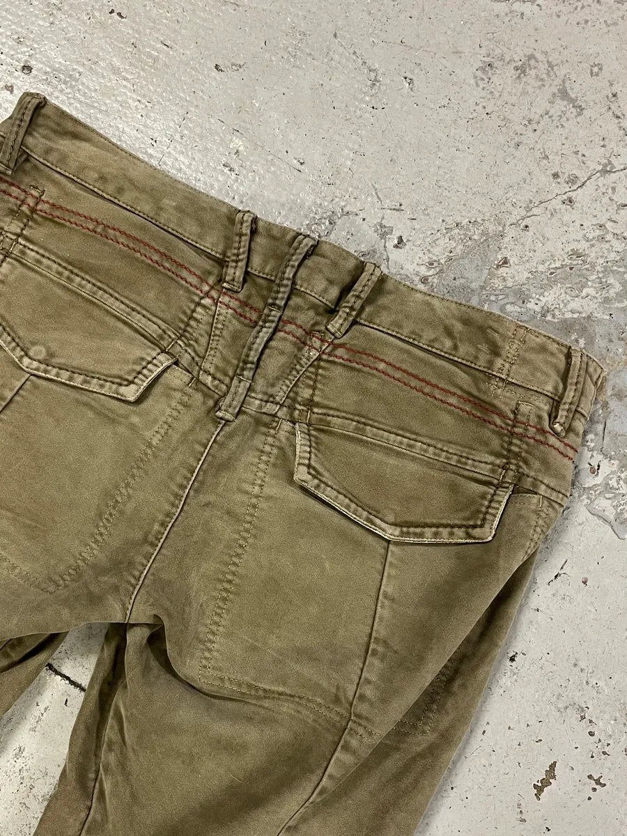 2000s Marithé + François Girbaud Olive Cozy Signature Pants wdwuQws 6
