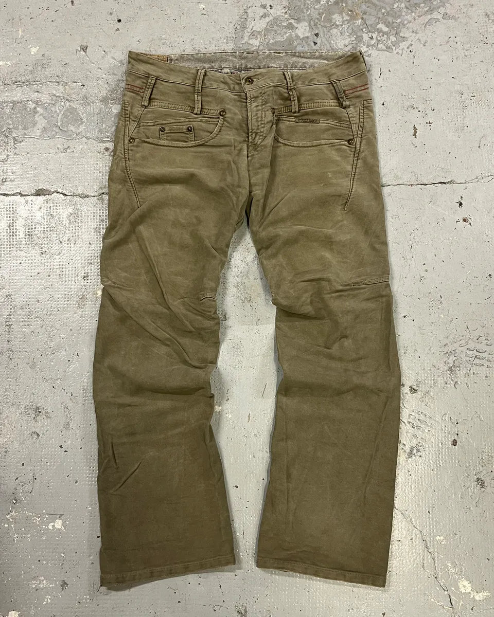 2000s Marithé + François Girbaud Olive Cozy Signature Pants wdwuQws 1