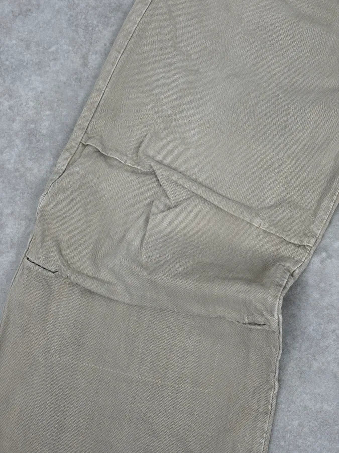 2000s Marithé + François Girbaud Beige Large Cozy Pants lYWxTNu 9