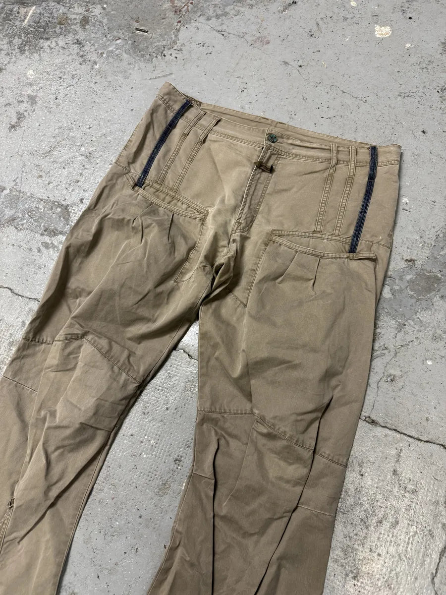 2000s Marithé + François Girbaud Beige Rebel Pants MYBbTmA 7