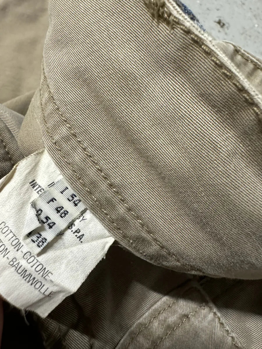 2000s Marithé + François Girbaud Beige Rebel Pants MYBbTmA 8