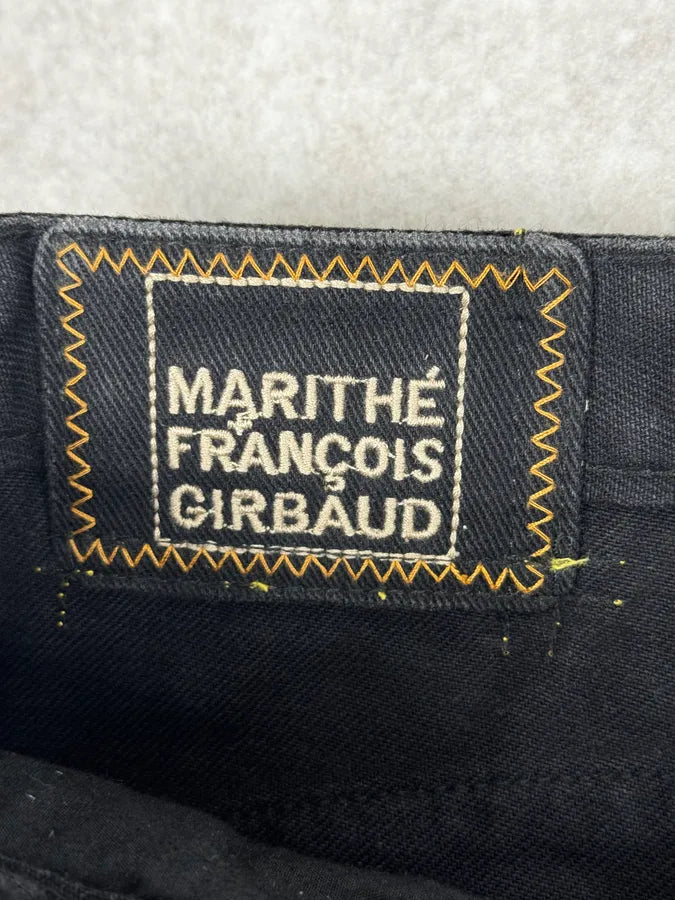 2000s Marithé + François Girbaud Black & Yellow Pants ZnpOlZy 13