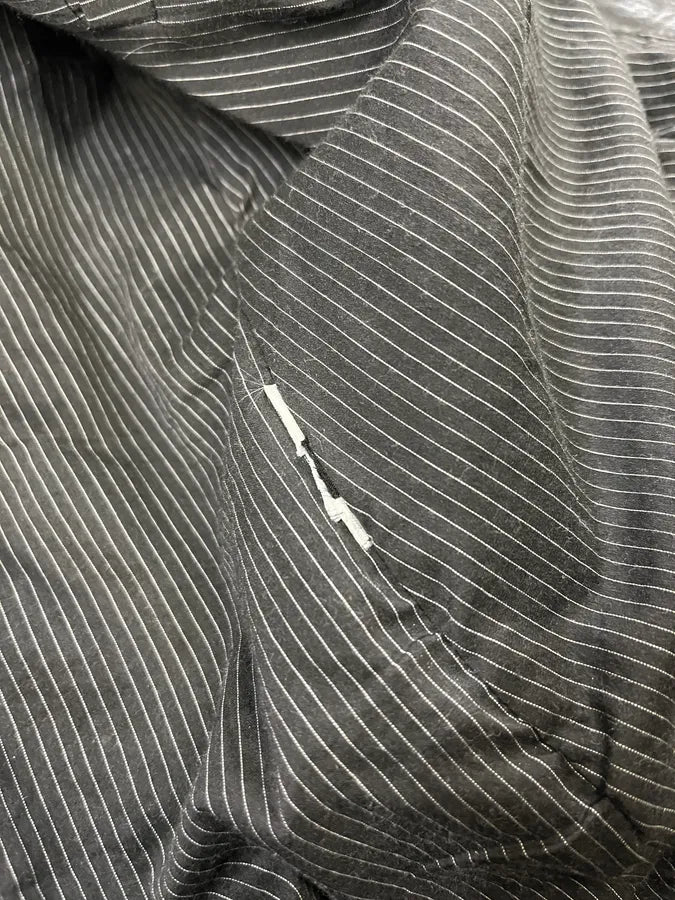 2000s Marithé + François Girbaud Black Asymmetrical Buttoned Leather Jacket HzzdRkc 10