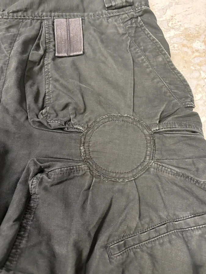 2000s Marithé + François Girbaud Black Avant-Garde Cargo Pants (M) MtBHLBh 9