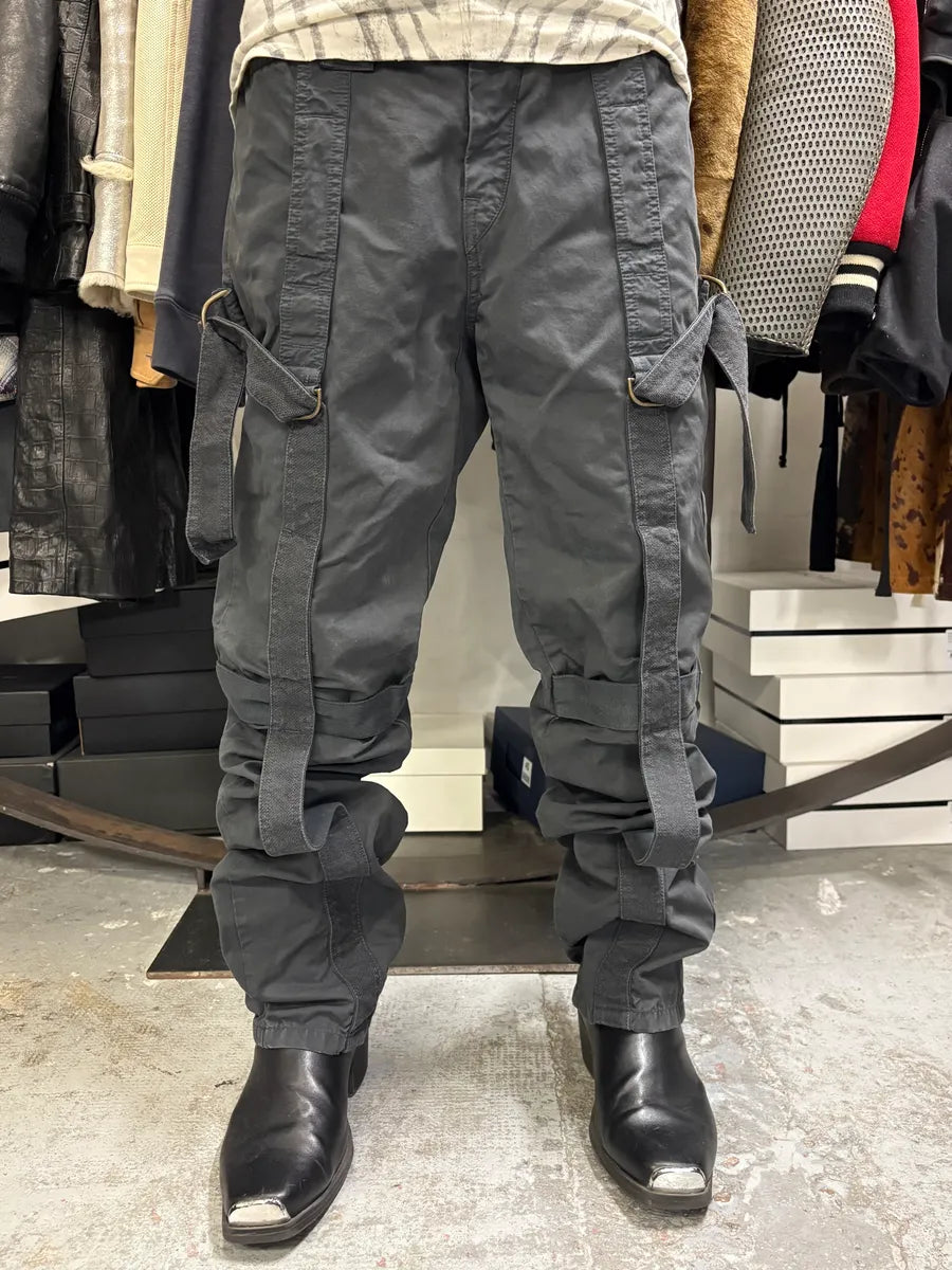 2000s Marithé + François Girbaud Black Bondage Pants XJOvJhk 1