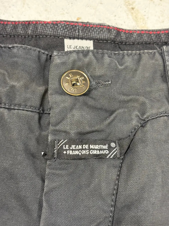 2000s Marithé + François Girbaud Black Bondage Pants XJOvJhk 7