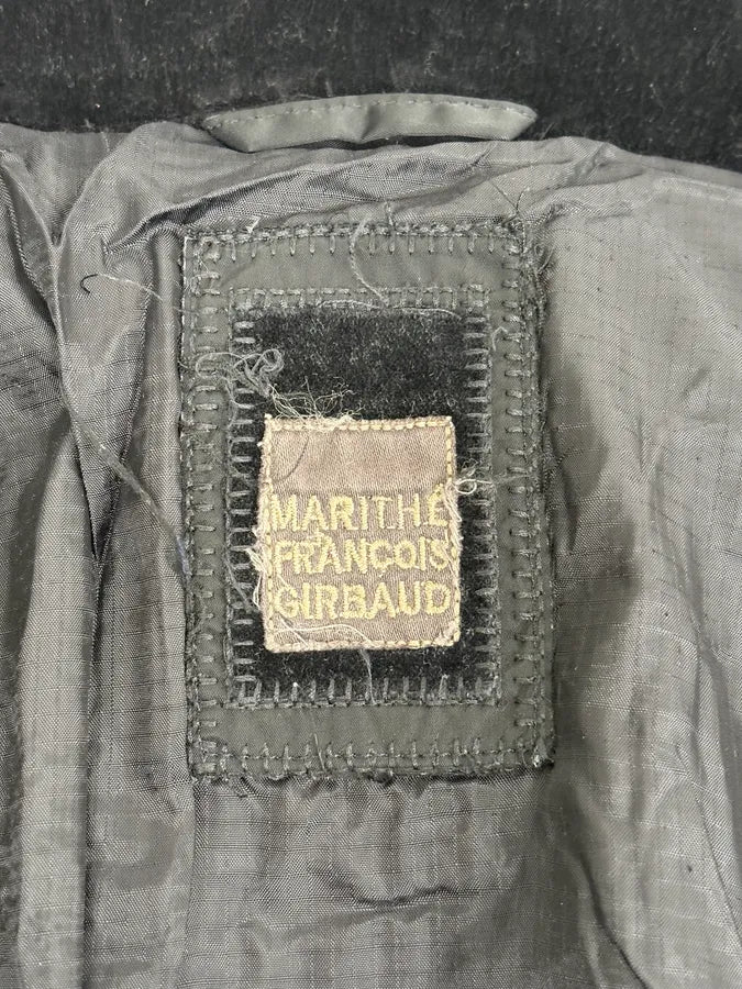 2000s Marithé + François Girbaud Black Bondage Puffer Jacket sxWPBTc 9