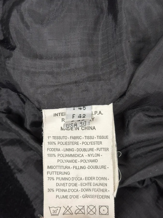 2000s Marithé + François Girbaud Black Bondage Puffer Jacket sxWPBTc 10