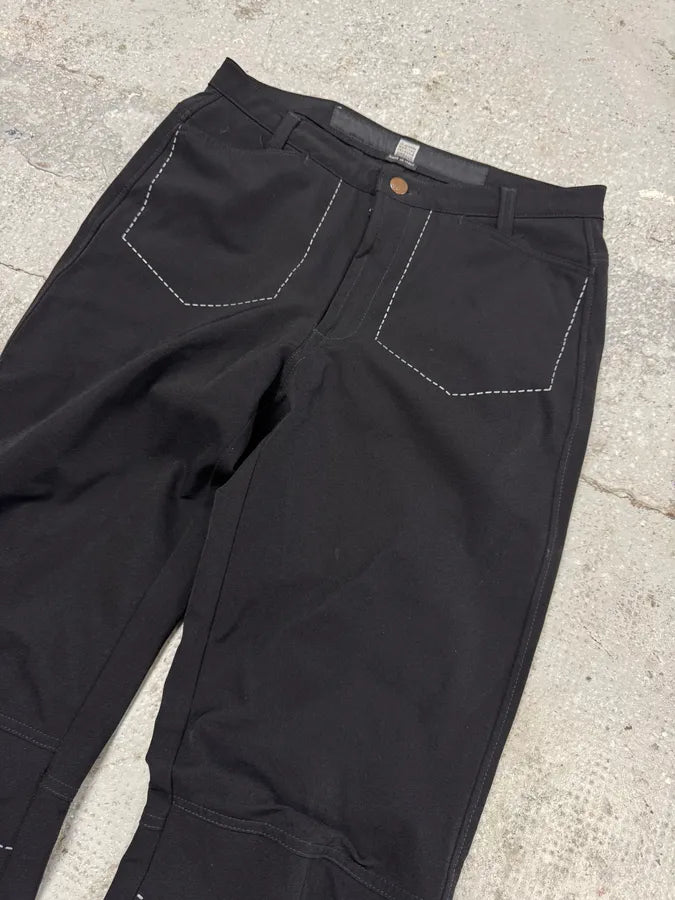 2000s Marithé + François Girbaud Black Cozy Light Pants (S) YliOOEv 3