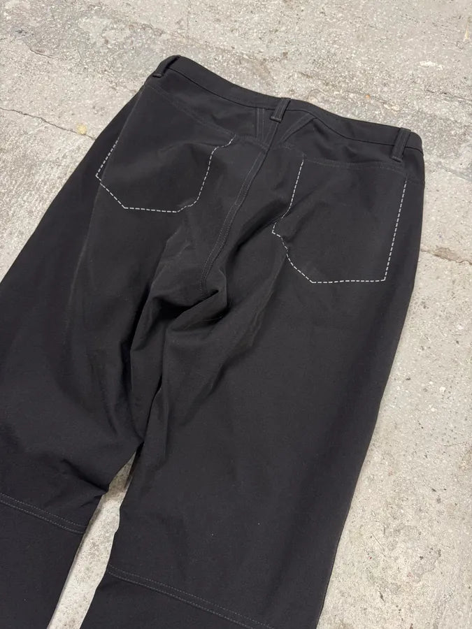 2000s Marithé + François Girbaud Black Cozy Light Pants (S) YliOOEv 4