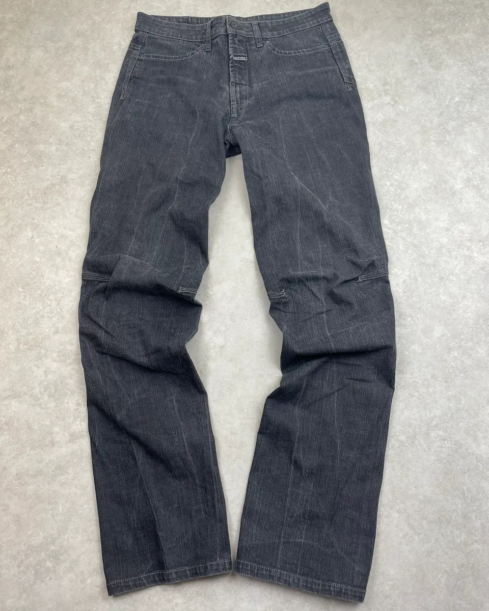 2000s Marithé + François Girbaud Black Denim Jean s aQXWZve 0