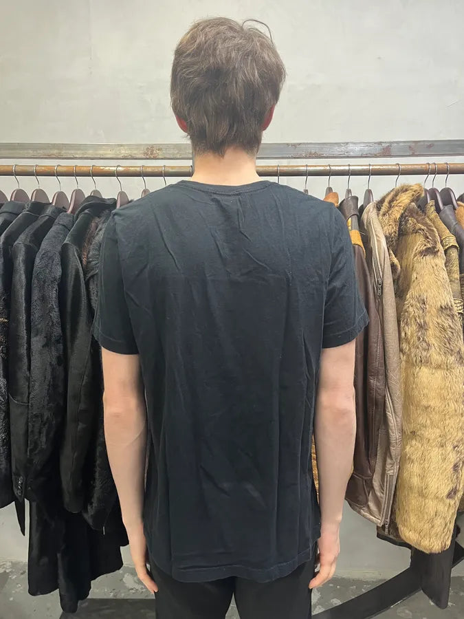 2000s Marithé + François Girbaud Black Hippocamp Tee-Shirt sgDGrsO 2