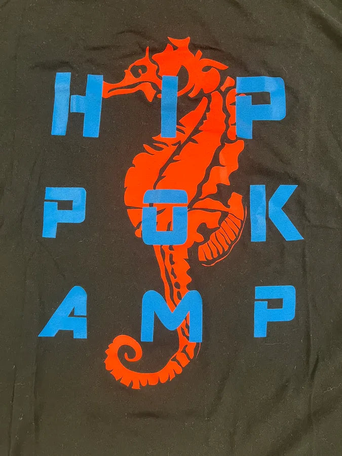 2000s Marithé + François Girbaud Black Hippocamp Tee-Shirt sgDGrsO 4