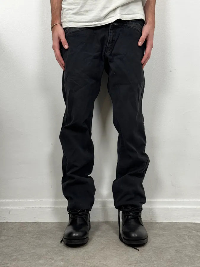 2000s Marithé + François Girbaud Black Hybrid Pants eQjRlgg 1