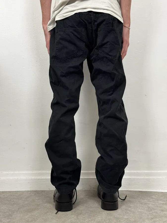 2000s Marithé + François Girbaud Black Hybrid Pants eQjRlgg 3
