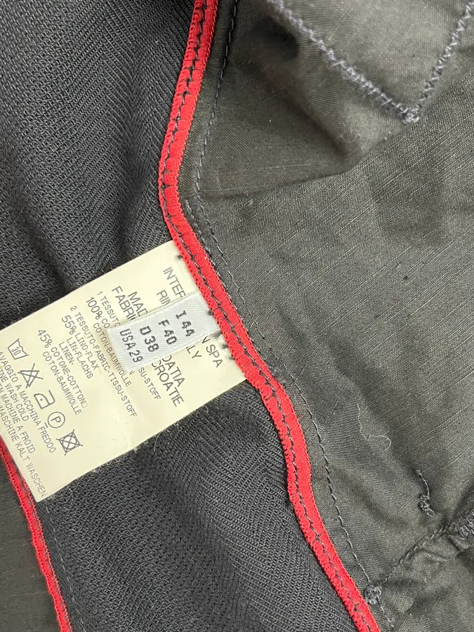 2000s Marithé + François Girbaud Black Irregular Red Buttoned Jacket GYpmUsD 8