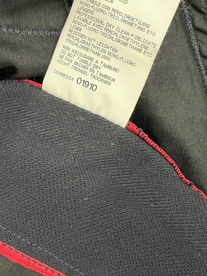 2000s Marithé + François Girbaud Black Irregular Red Buttoned Jacket GYpmUsD 10