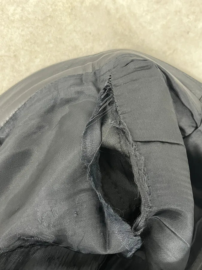 2000s Marithé + François Girbaud Black Leather Pants ALrDcPw 11