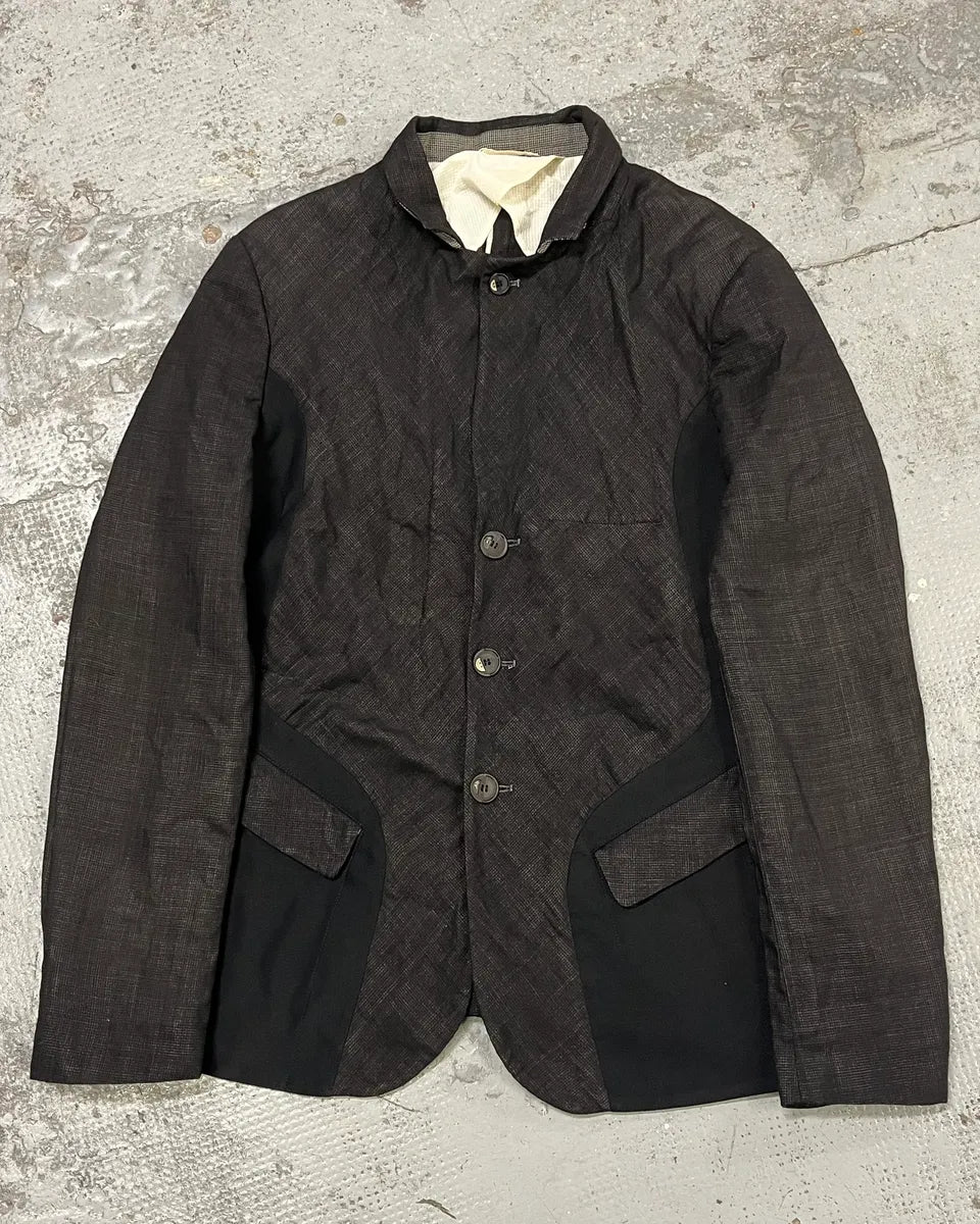 2000s Marithé + François Girbaud Black Light Blazer Jacket lZXkoBZ 0