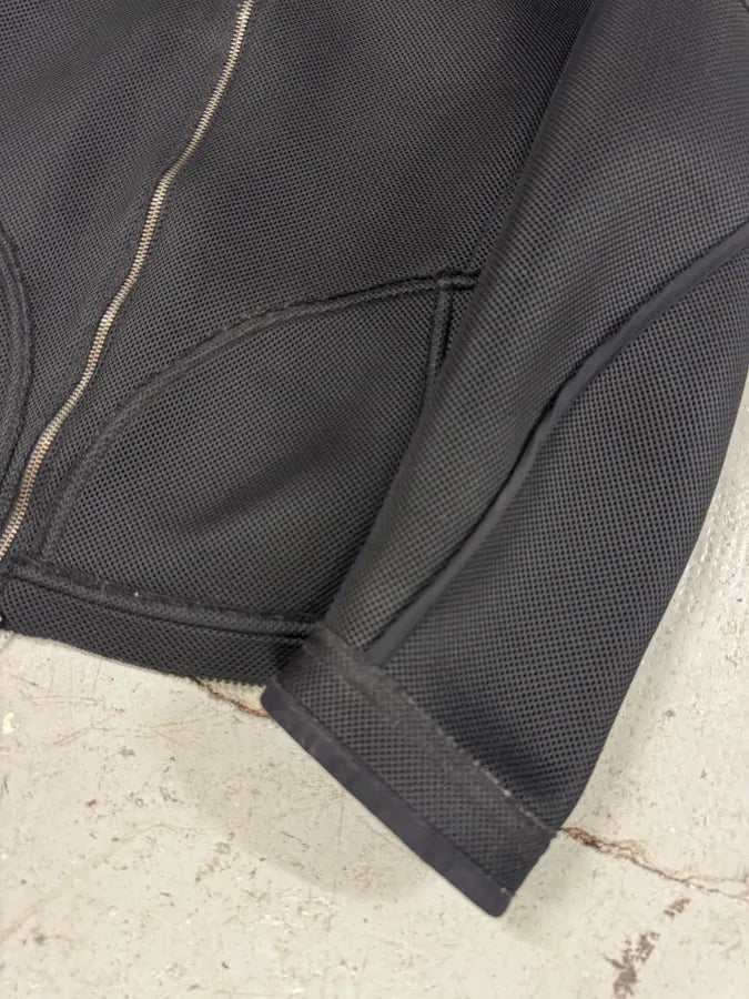 2000s Marithé + François Girbaud Black Light Perfored Jacket (M/L) EgSESbZ 2