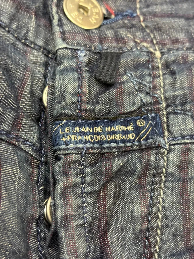 2000s Marithé + François Girbaud Navy Lined Pants zgUsWmj 7