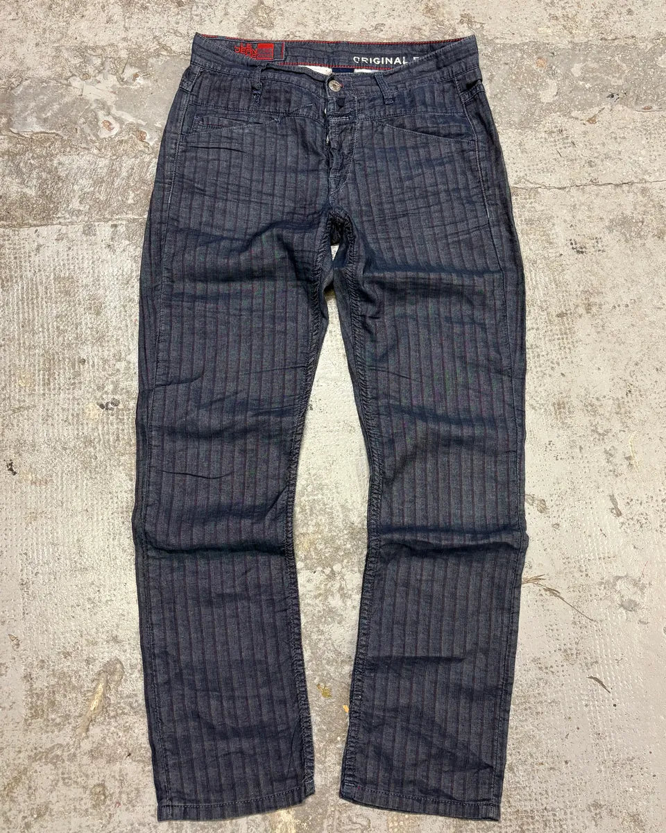 2000s Marithé + François Girbaud Navy Lined Pants zgUsWmj 0