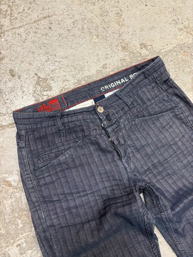 2000s Marithé + François Girbaud Navy Lined Pants zgUsWmj 5