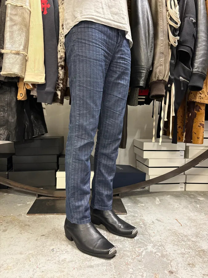 2000s Marithé + François Girbaud Navy Lined Pants zgUsWmj 2