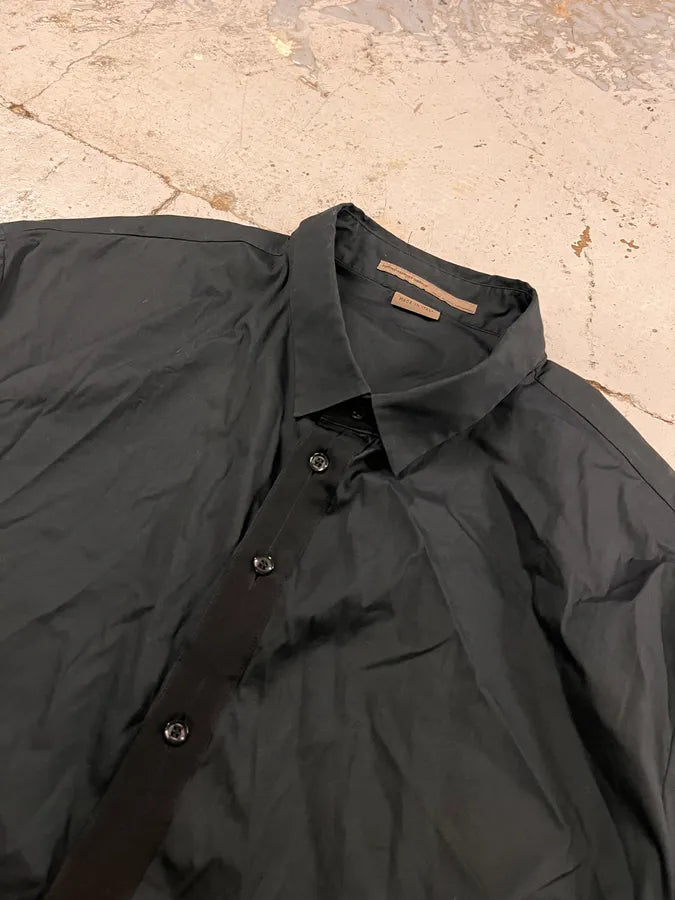 2000s Marithé + François Girbaud Black Minimalist Shirt JmSQMGP 4