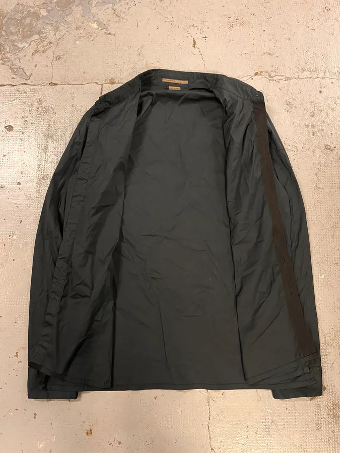 2000s Marithé + François Girbaud Black Minimalist Shirt JmSQMGP 7