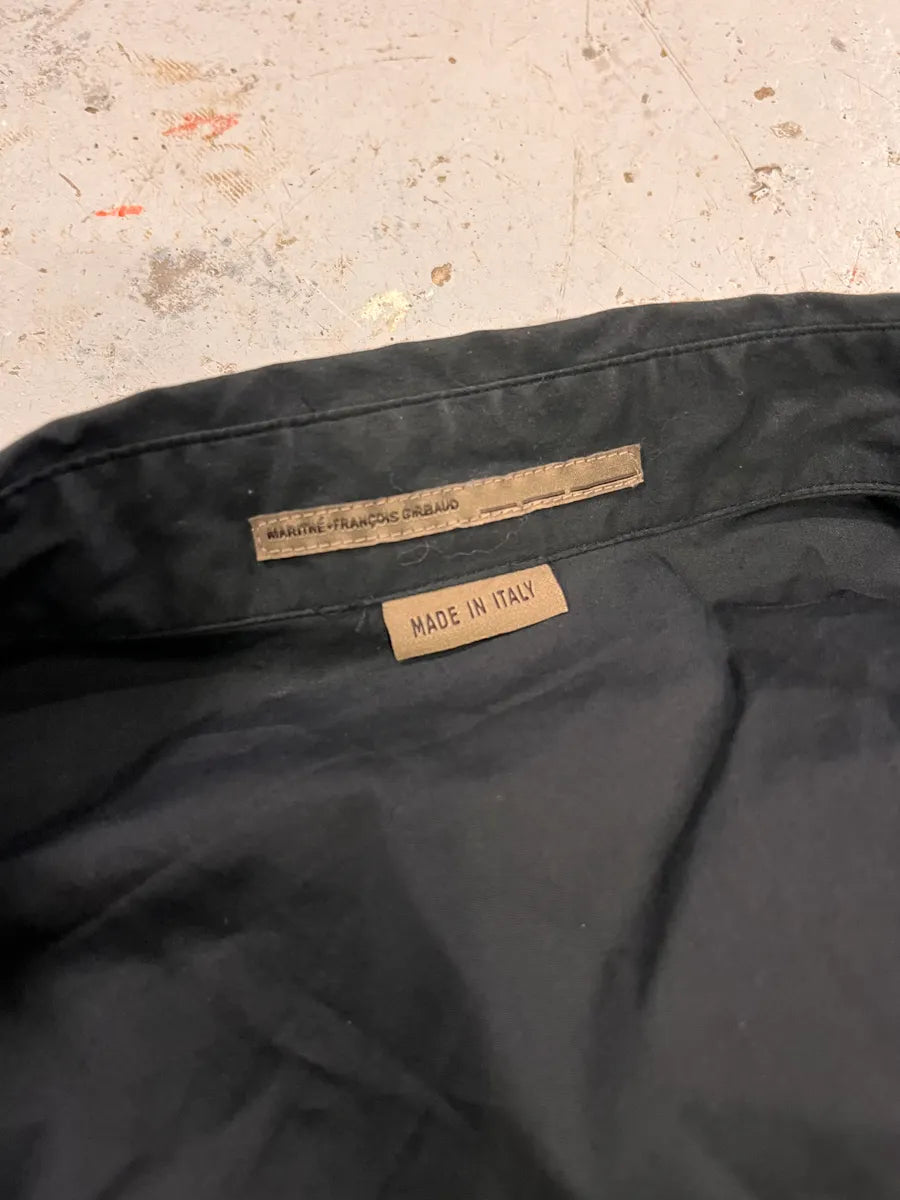 2000s Marithé + François Girbaud Black Minimalist Shirt JmSQMGP 8