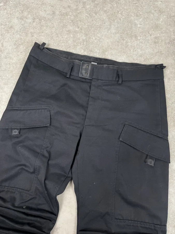 2000s Marithé + François Girbaud Black Pleats Technical Pants xSOAaEz 5