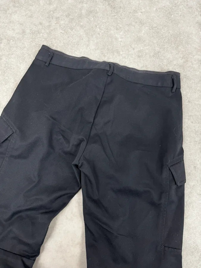 2000s Marithé + François Girbaud Black Pleats Technical Pants xSOAaEz 6