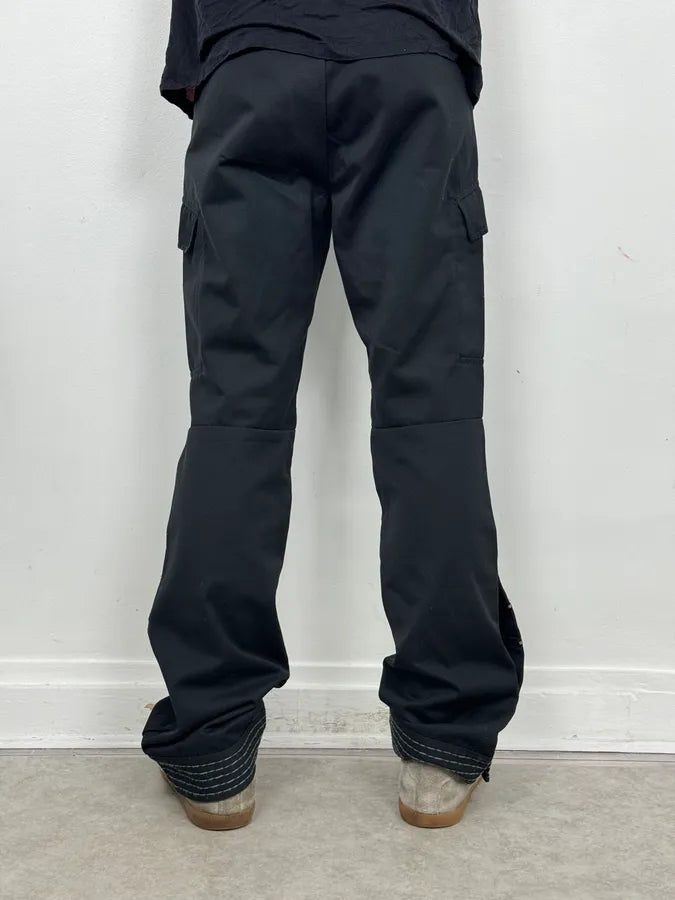 2000s Marithé + François Girbaud Black Pleats Technical Pants xSOAaEz 2