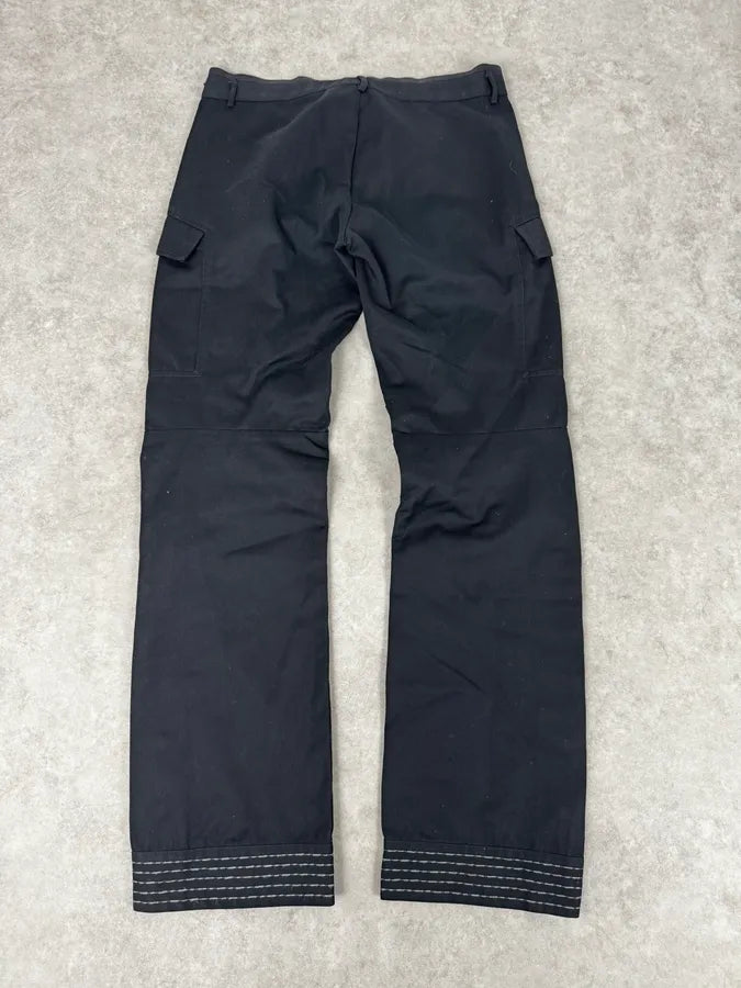 2000s Marithé + François Girbaud Black Pleats Technical Pants xSOAaEz 4