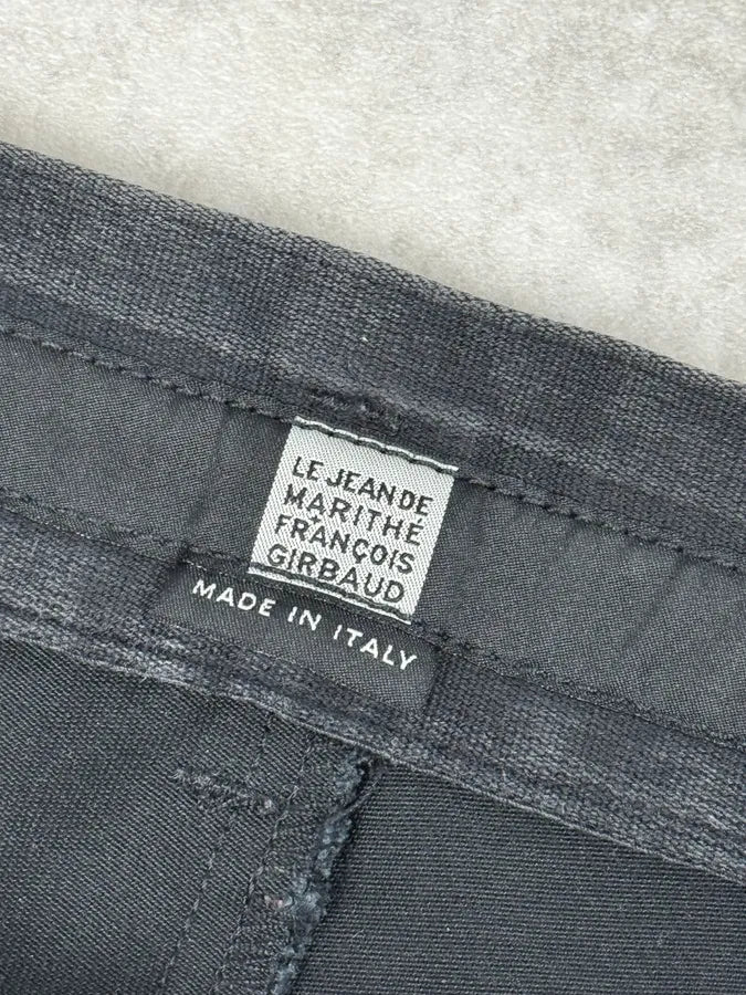 2000s Marithé + François Girbaud Black Pleats Technical Pants xSOAaEz 11