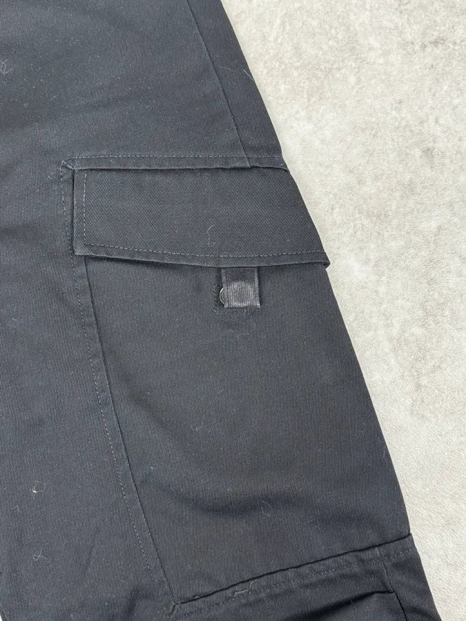 2000s Marithé + François Girbaud Black Pleats Technical Pants xSOAaEz 7