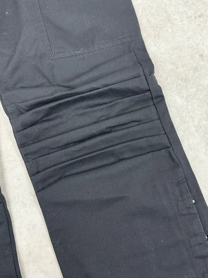 2000s Marithé + François Girbaud Black Pleats Technical Pants xSOAaEz 8