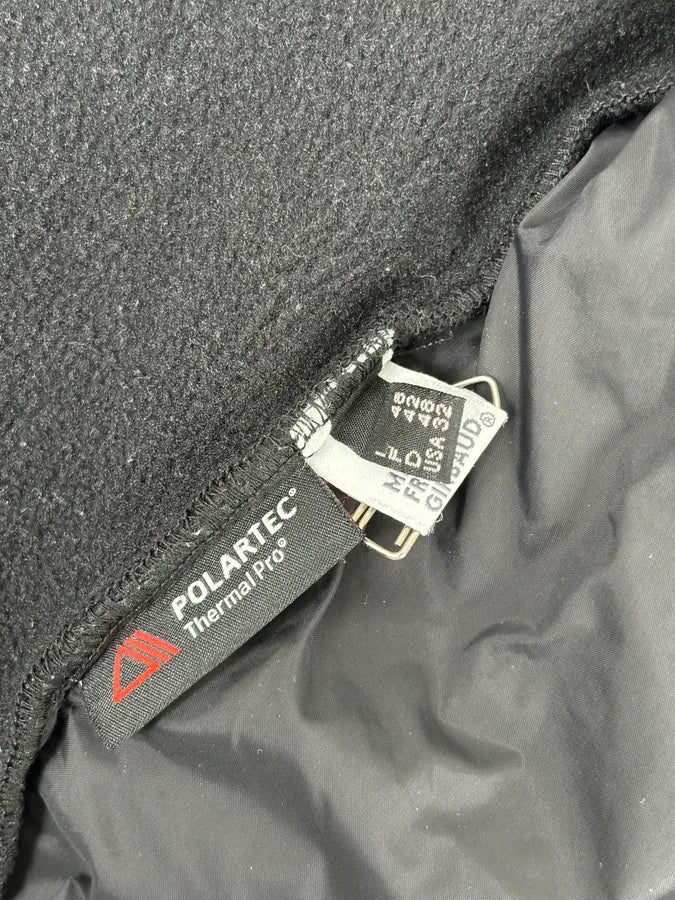 SS1999 Marithé + François Girbaud Black Polartec Biker Zip-up Sweater lNAdrfH 8