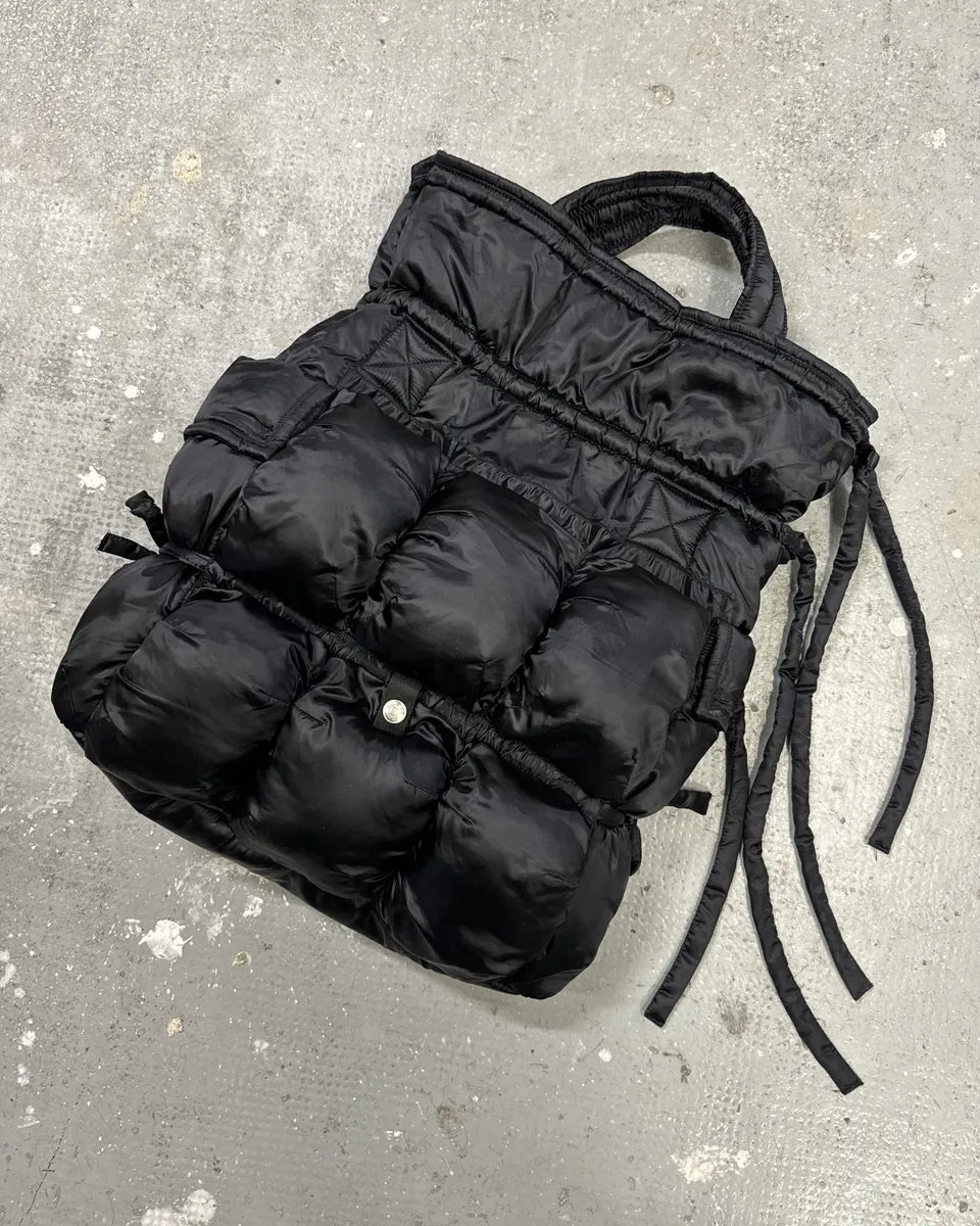 2000s Marithé + François Girbaud Black Puffer Bag oYFLOWv 1